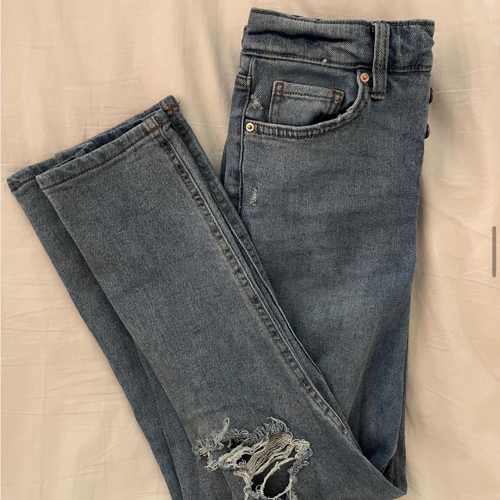 Target wild fable highest rise ripped Jeans